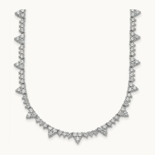 Fashion Tennis Necklace, 4.00 ct tw Lab-Grown Diamond