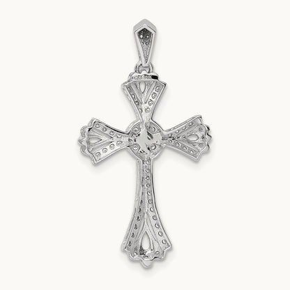 1/3ct. Diamond Fancy Cross Pendant — photo set