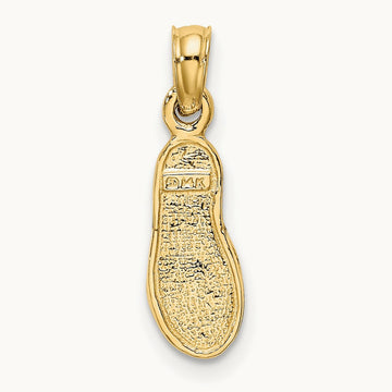 Single Flip-Flop Charm, 14K