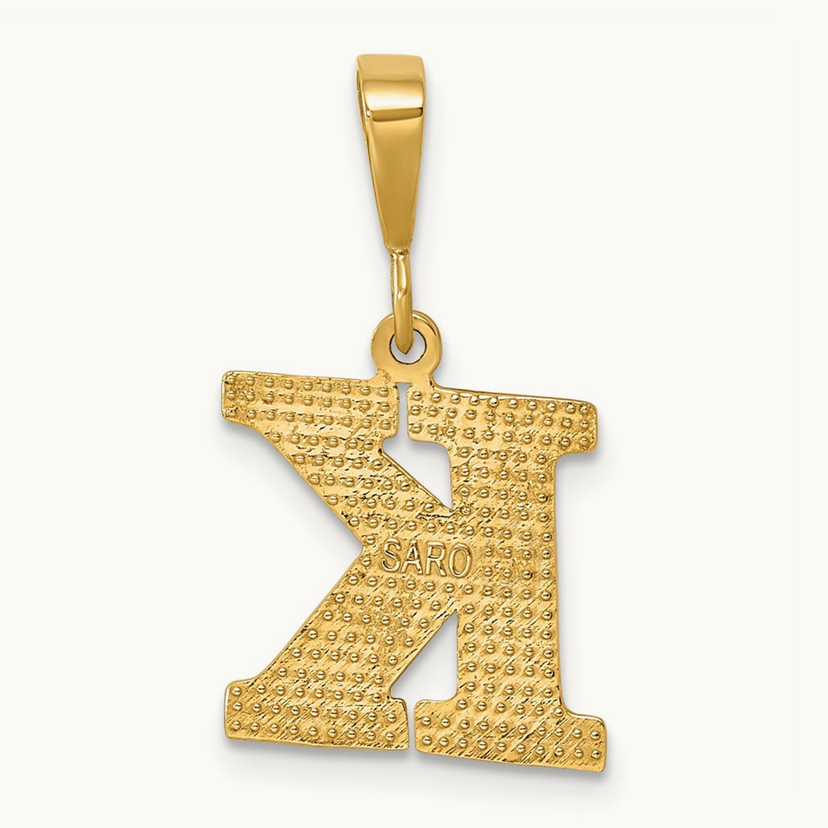 Textured Charm — K