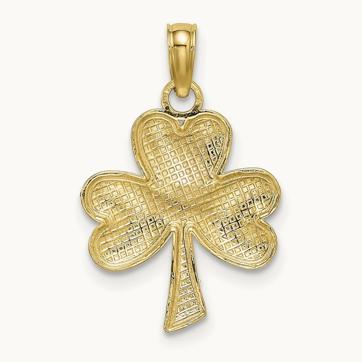 3-Leaf Clover Charm, 14K
