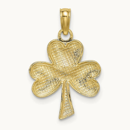 3-Leaf Clover Charm, 14K