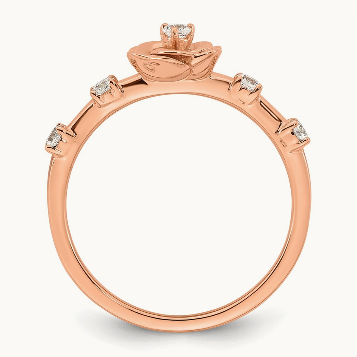 Complete Diamond Promise Ring — photo set