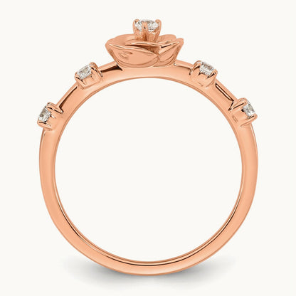 Complete Diamond Promise Ring — photo set