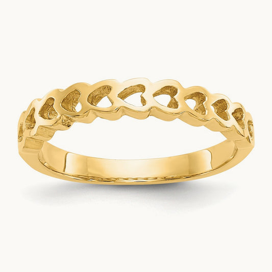 Polished Hearts Ring — photo set