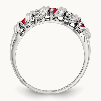 Ruby AA Diamond ring — photo set