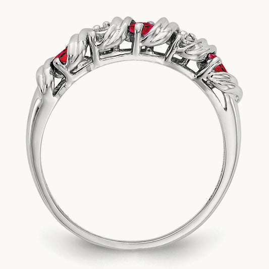 Ruby AA Diamond ring — photo set