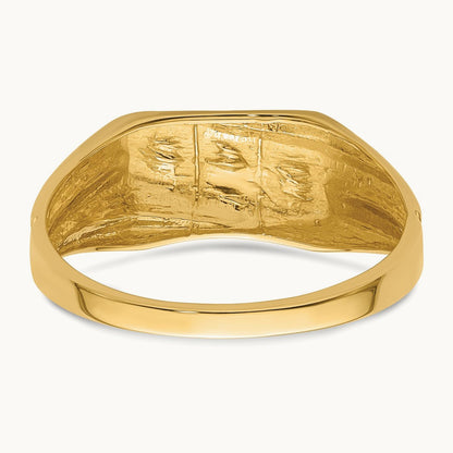 AA Diamond men's ring, 14K