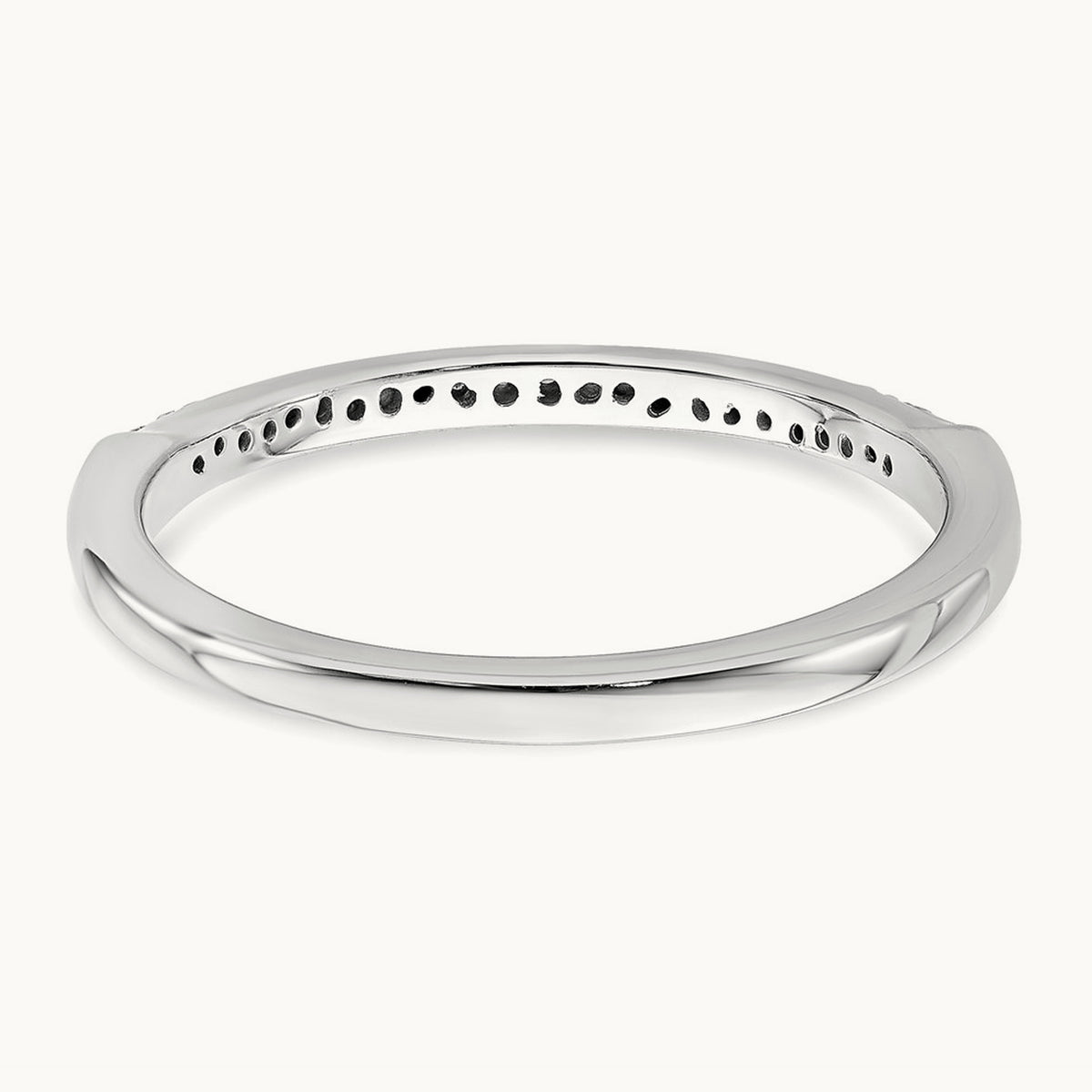 Diamond Band, 10K White Gold