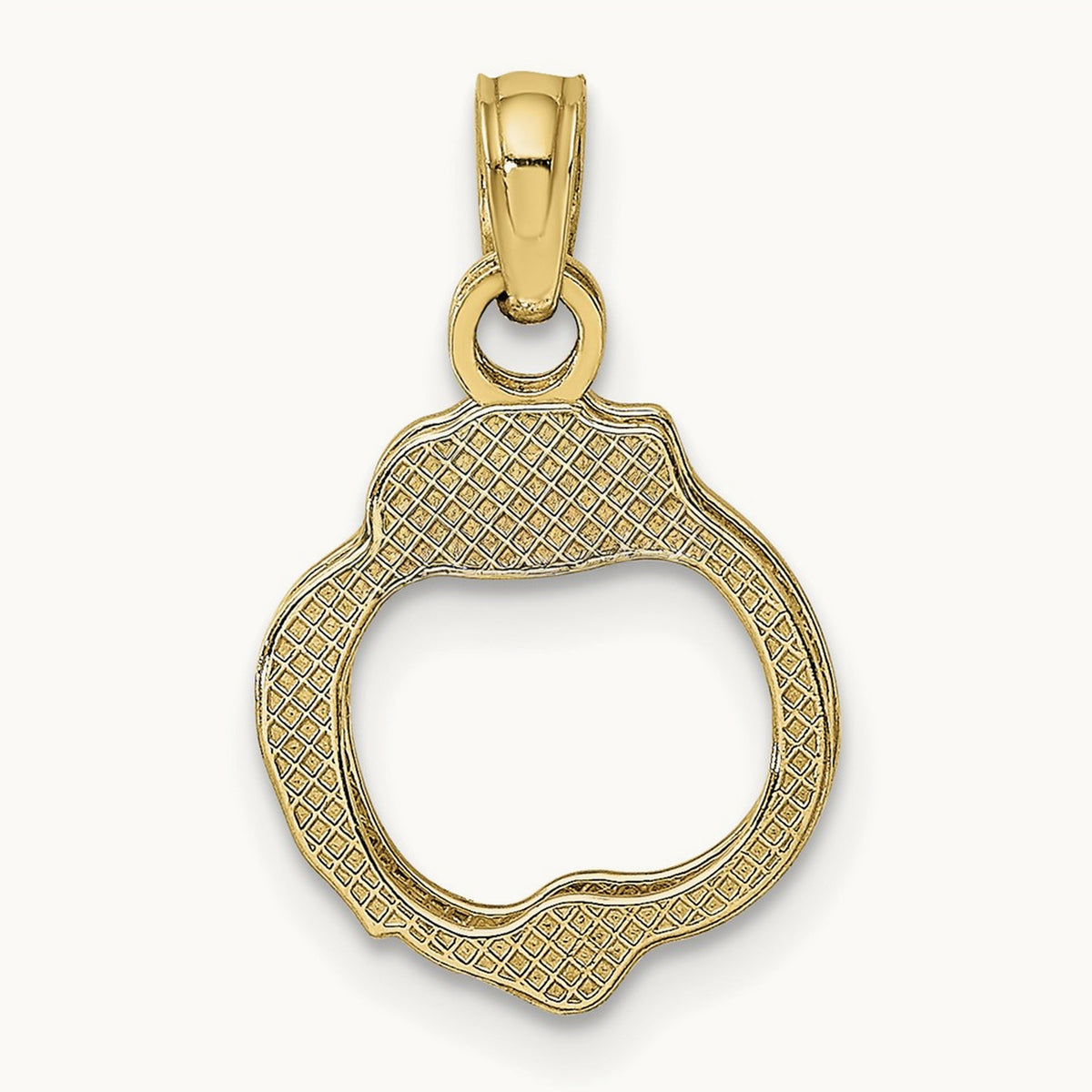 2-Piece Handcuffs Charm — 11.7mm