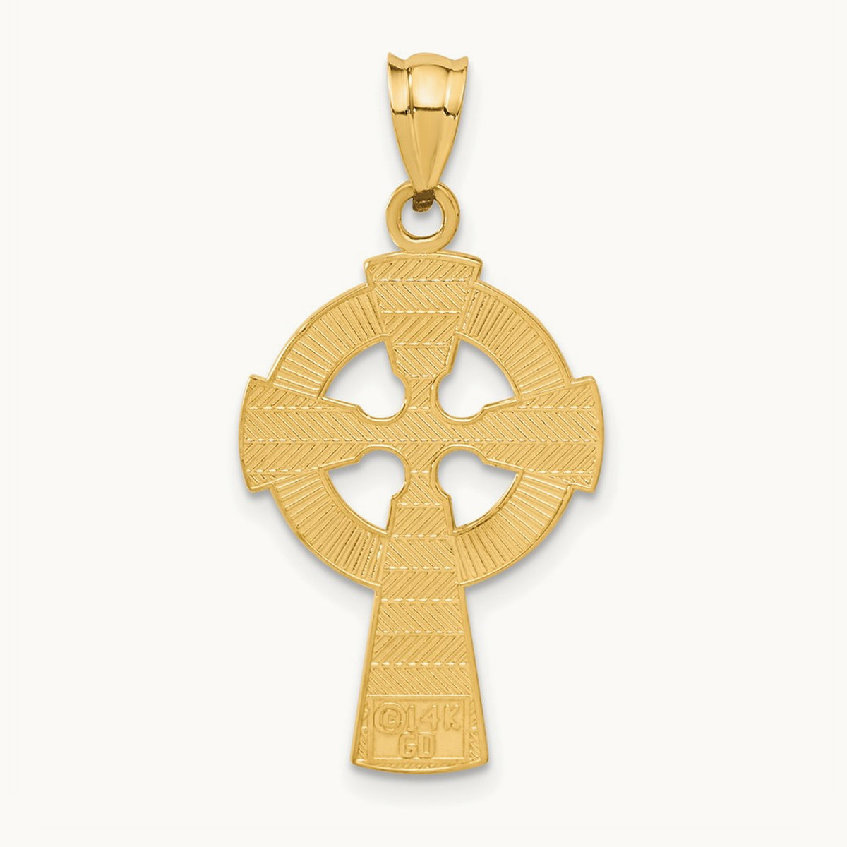 Celtic Cross Pendant, 14K