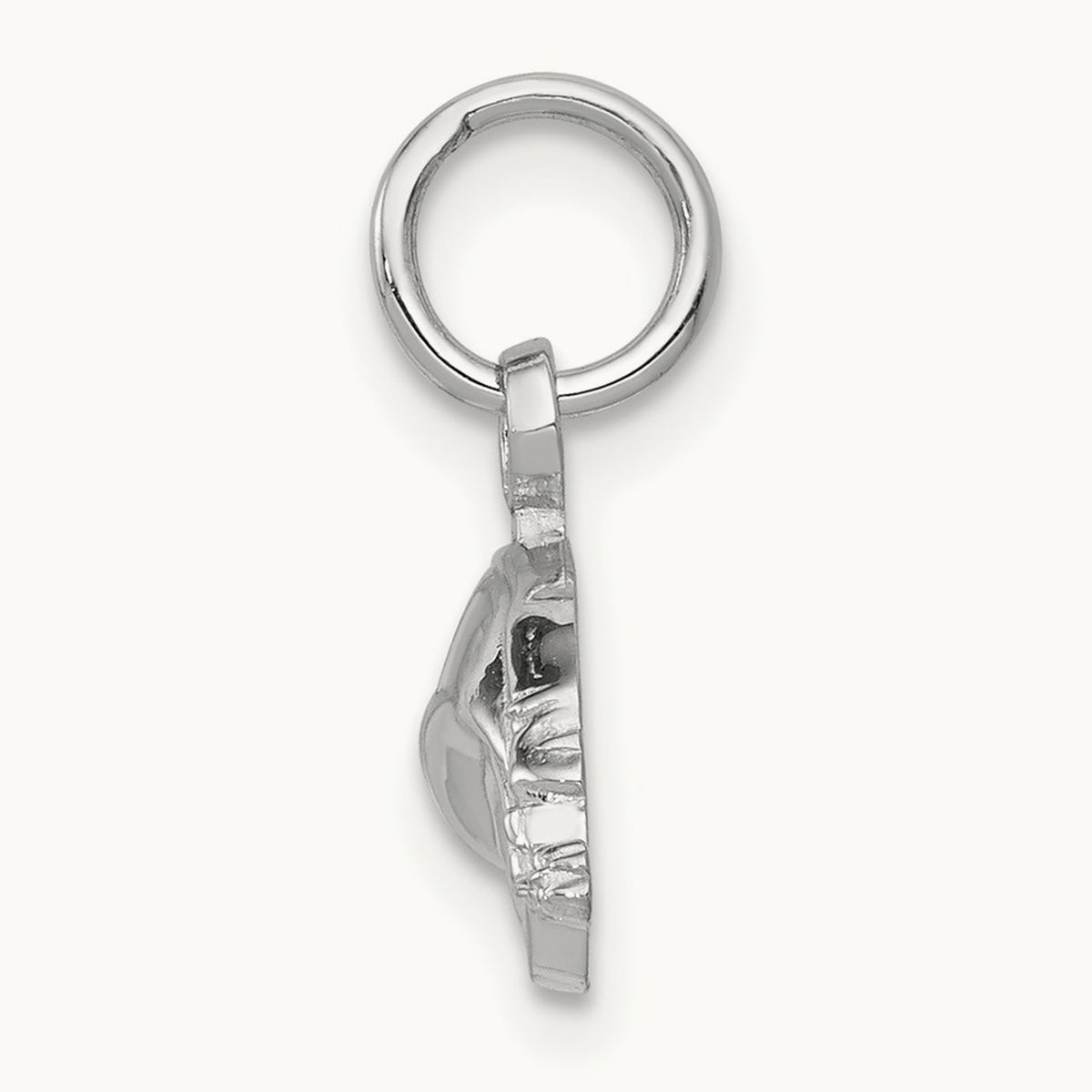 Car Charm, 14K White Gold