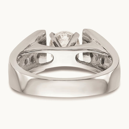 Peg Set Engagement Ring Mounting