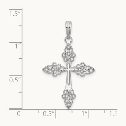 Filigree Cross Pendant — photo set