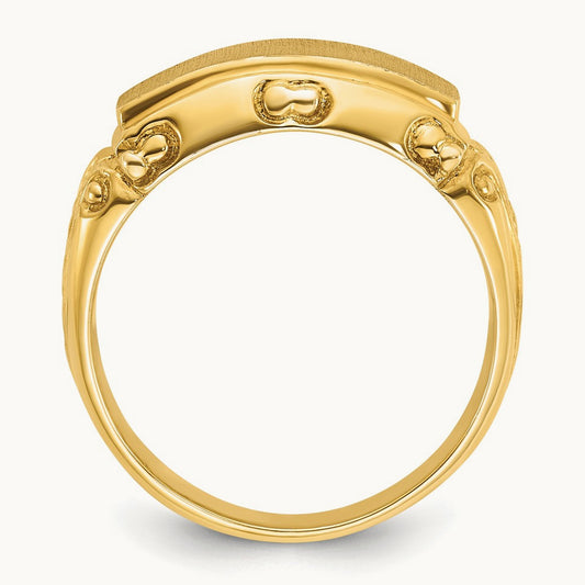 Men's Signet Ring — IBGoodman — photo set