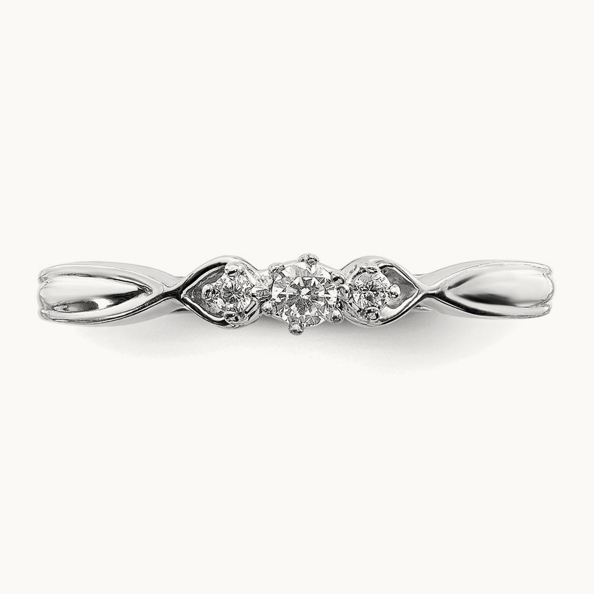 Petite Engagement Ring, 0.10 ct tw Lab-Grown Diamond