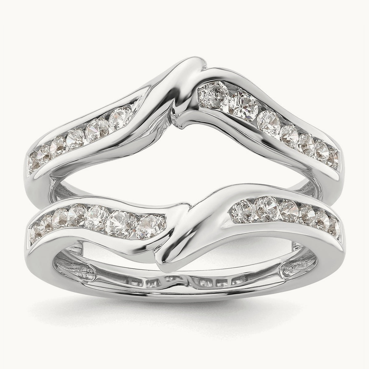Diamond Guard — 14K White Gold, 7