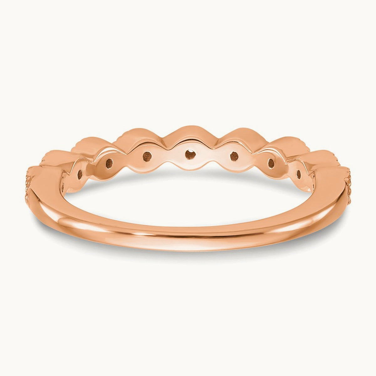 Diamond Band — 14K Rose Gold, 7