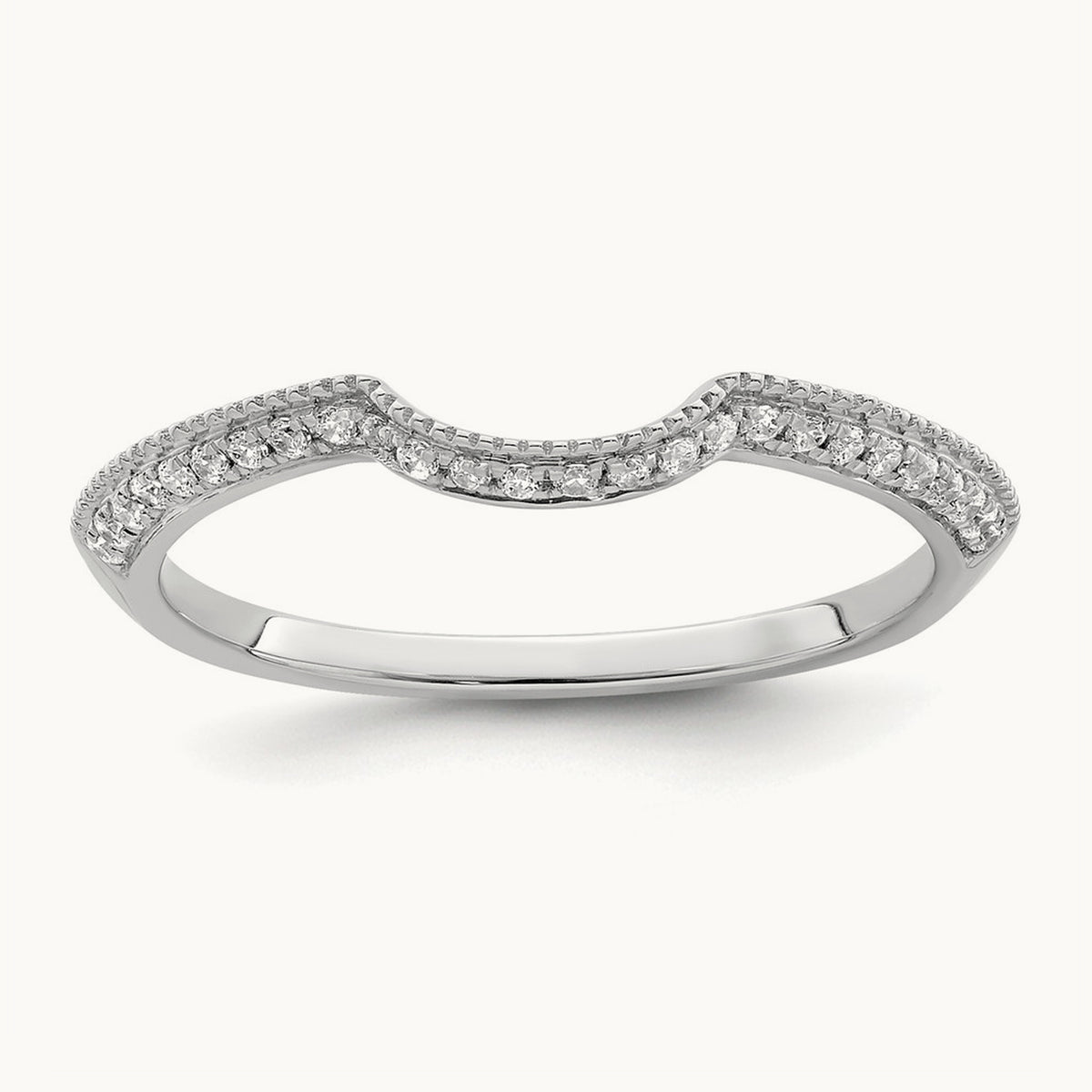 Matching Wedding Band — 1/8 ct, 7