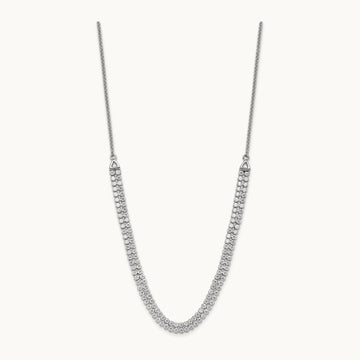 Adjustable Tennis Bolo Necklace, 3.25 ct tw Lab-Grown Diamond