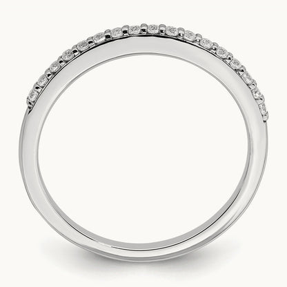 Diamond Band, 14K White Gold