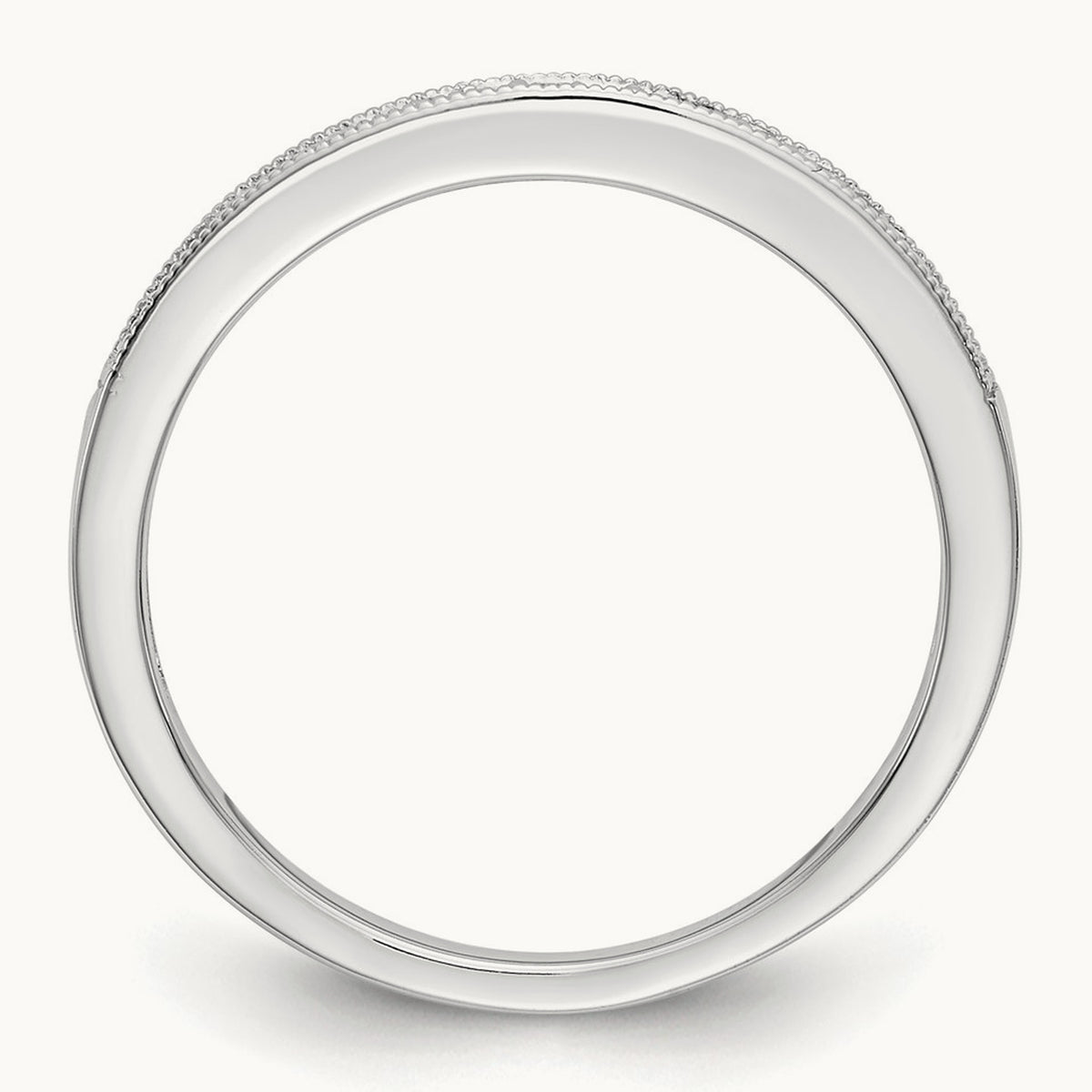 Diamond Band, 14K White Gold