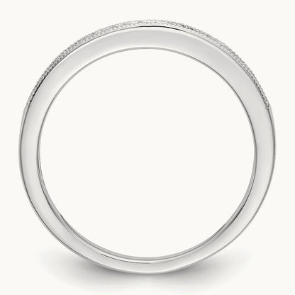 Diamond Band, 14K White Gold