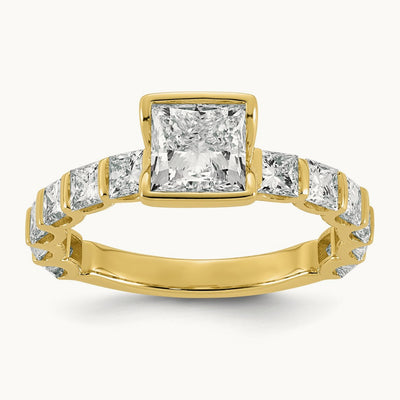 Princess Center Engagement Ring, 0.50 ct tw Lab-Grown Diamond