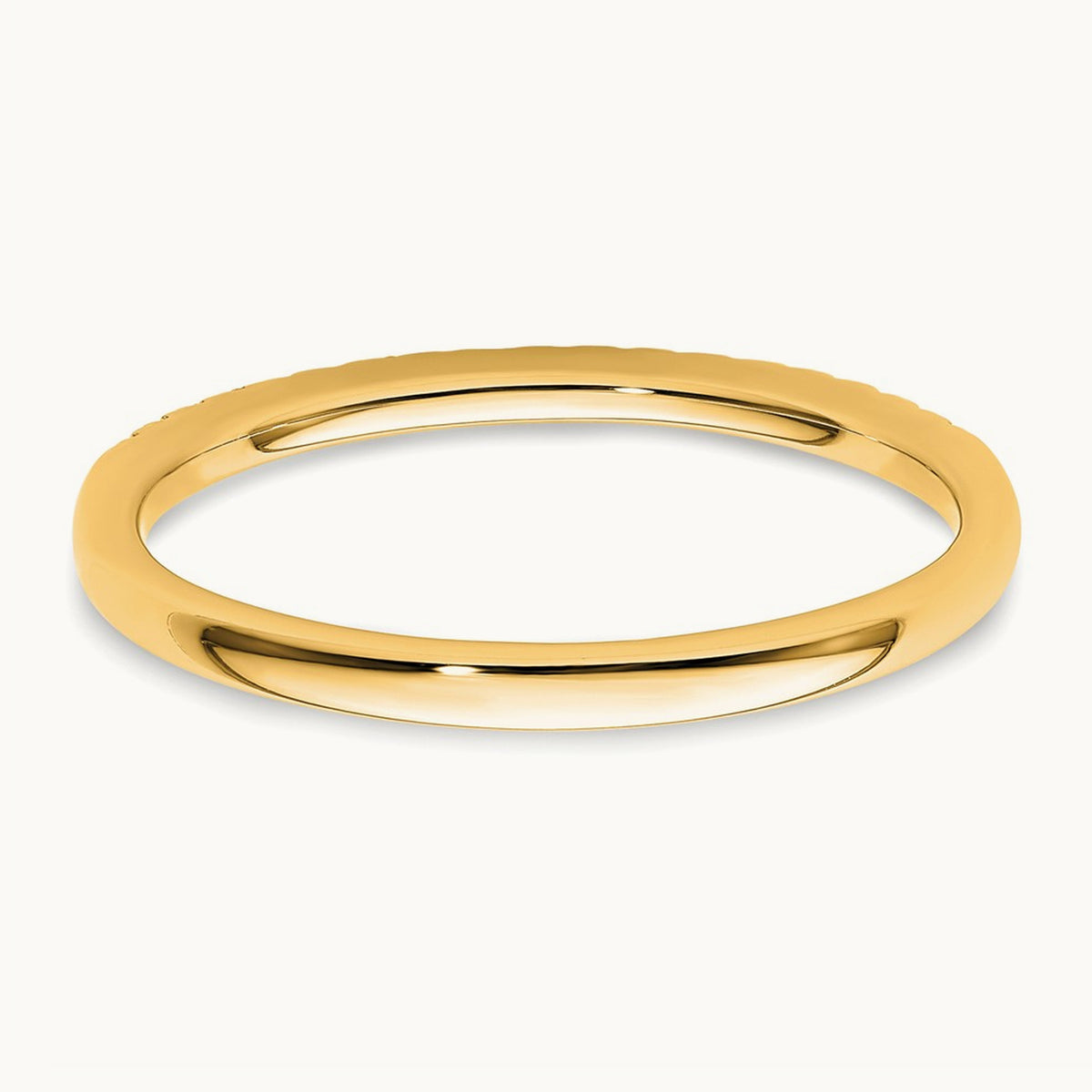 Diamond Wedding Band, 0.10 ct tw, 14K Gold — 14K Yellow Gold