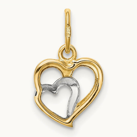 and Polished Hearts Pendant — photo set