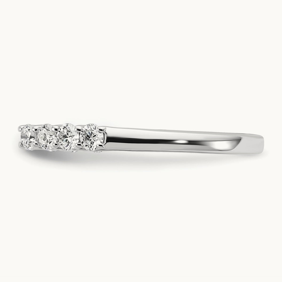 Semi-Mount Peg Set Engagement Ring, 0.50 ct tw Lab-Grown Diamond