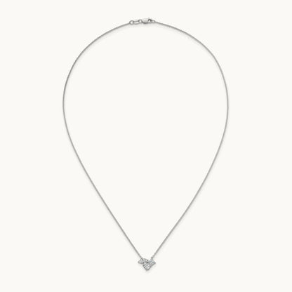 3 Stone Necklace, 1.00 ct tw Lab-Grown Diamond