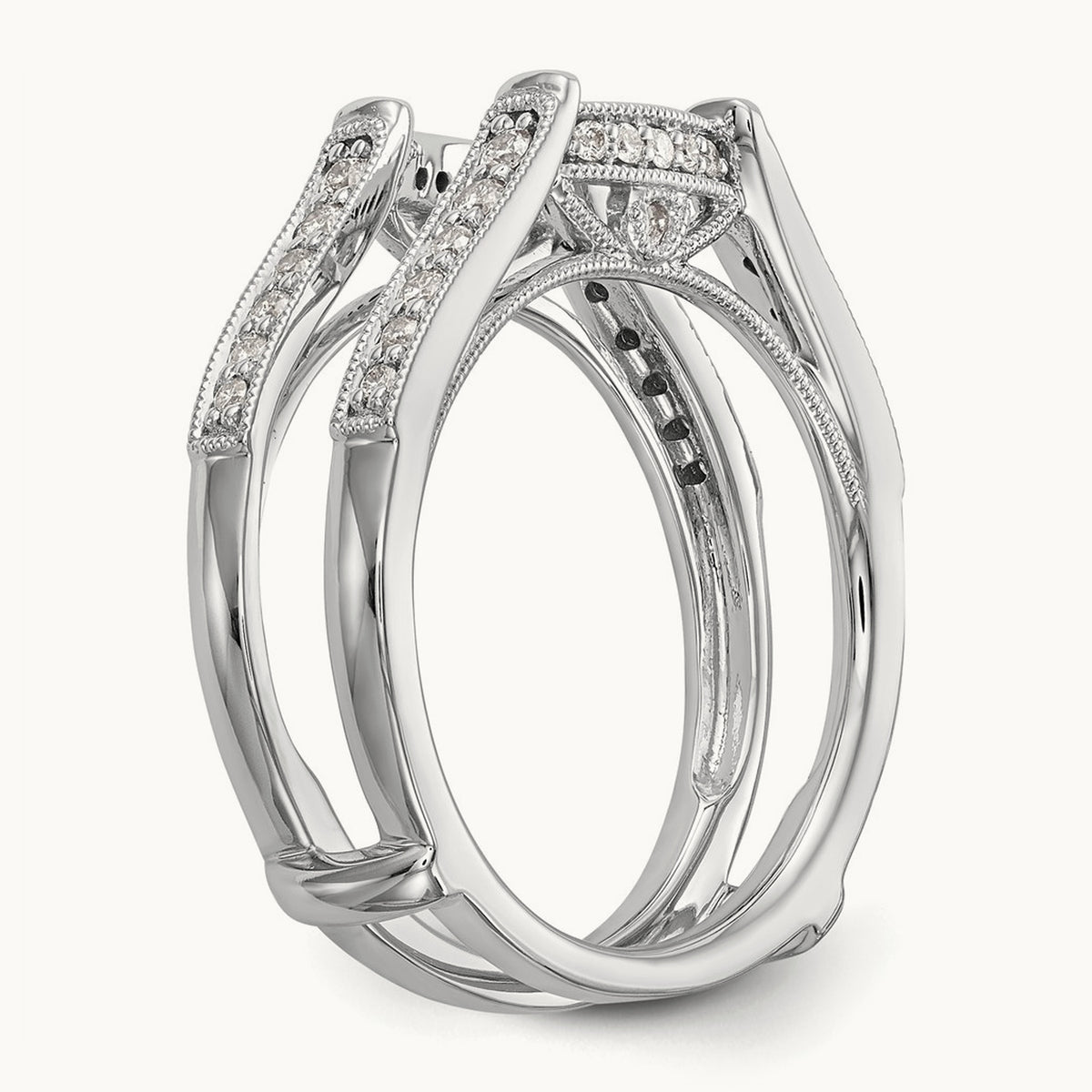 Diamond Guard, 14K White Gold