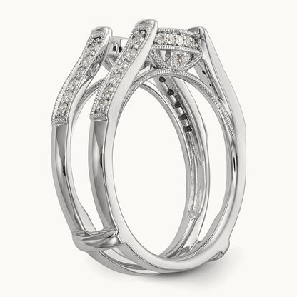 Diamond Guard, 14K White Gold