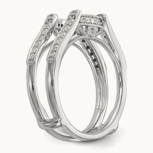 Diamond Guard, 14K White Gold