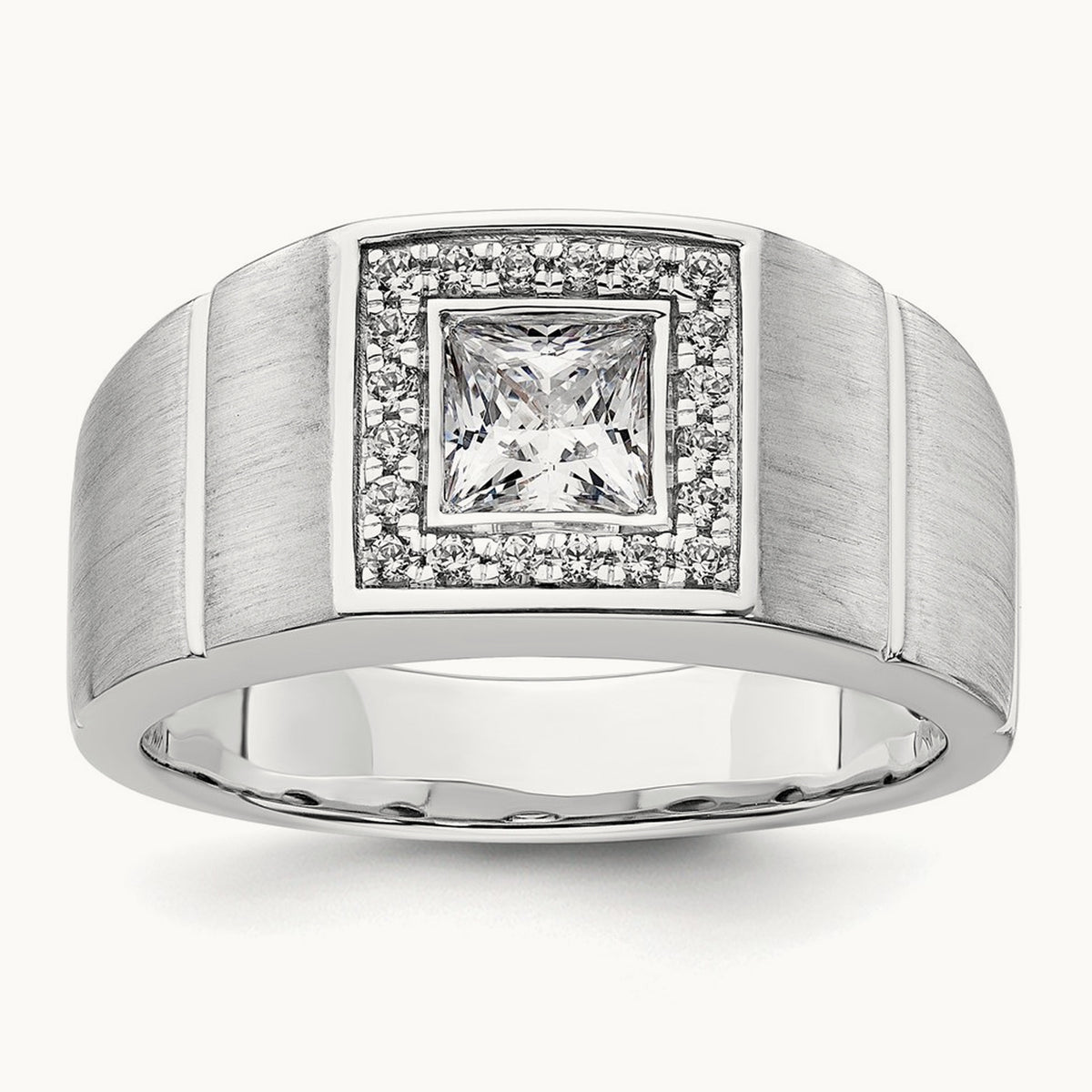 Men's Ring, 1.00 ct tw Lab-Grown Diamond