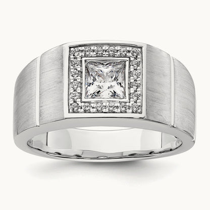 Men's Ring, 1.00 ct tw Lab-Grown Diamond