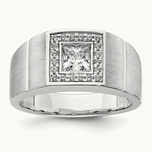 Men's Ring, 1.00 ct tw Lab-Grown Diamond