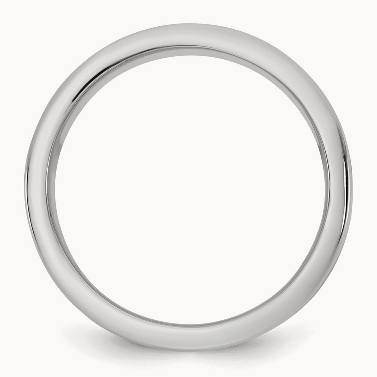 W/Y Step Up Flat Edge Wedding Band, 8mm, 14K Two-tone
