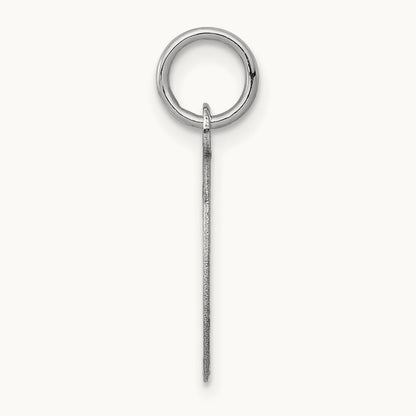 Plain .011 Gauge Oval Engravable Disc Charm — 20mm