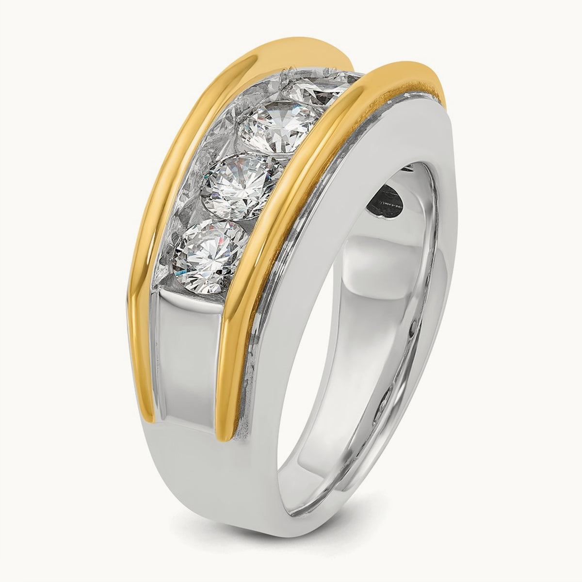 Men's Ring, 2.00 ct tw Lab-Grown Diamond