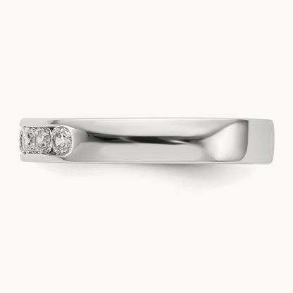 5-Stone Diamond Channel Band — 0.29 ct tw, 6