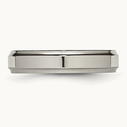 Polished Ridged Edge Band — photo set