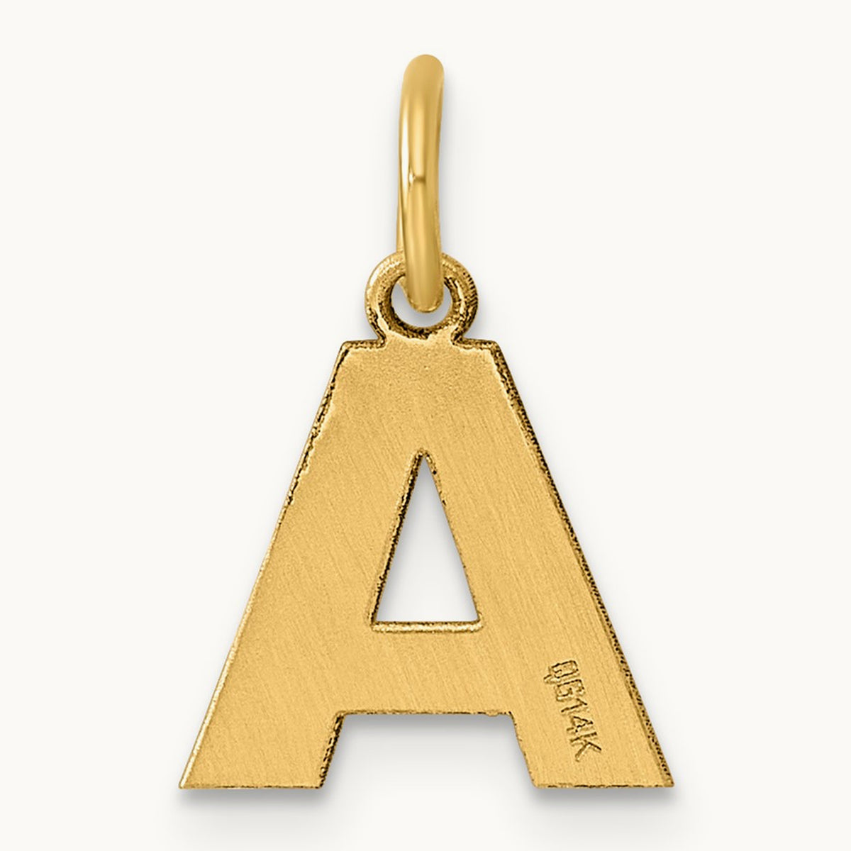 Initial Pendant — A
