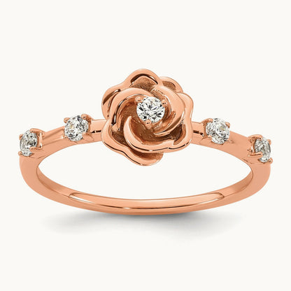 Complete Diamond Promise Ring — photo set