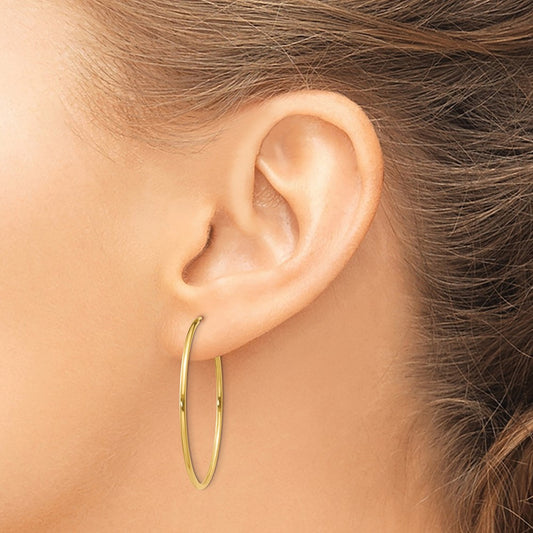 Endless Hoop Earring — 1.20mm