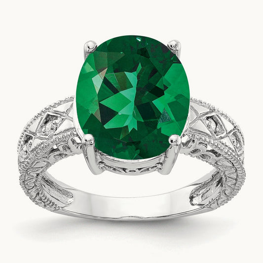 Oval Mount St. Helens AA Diamond ring — photo set
