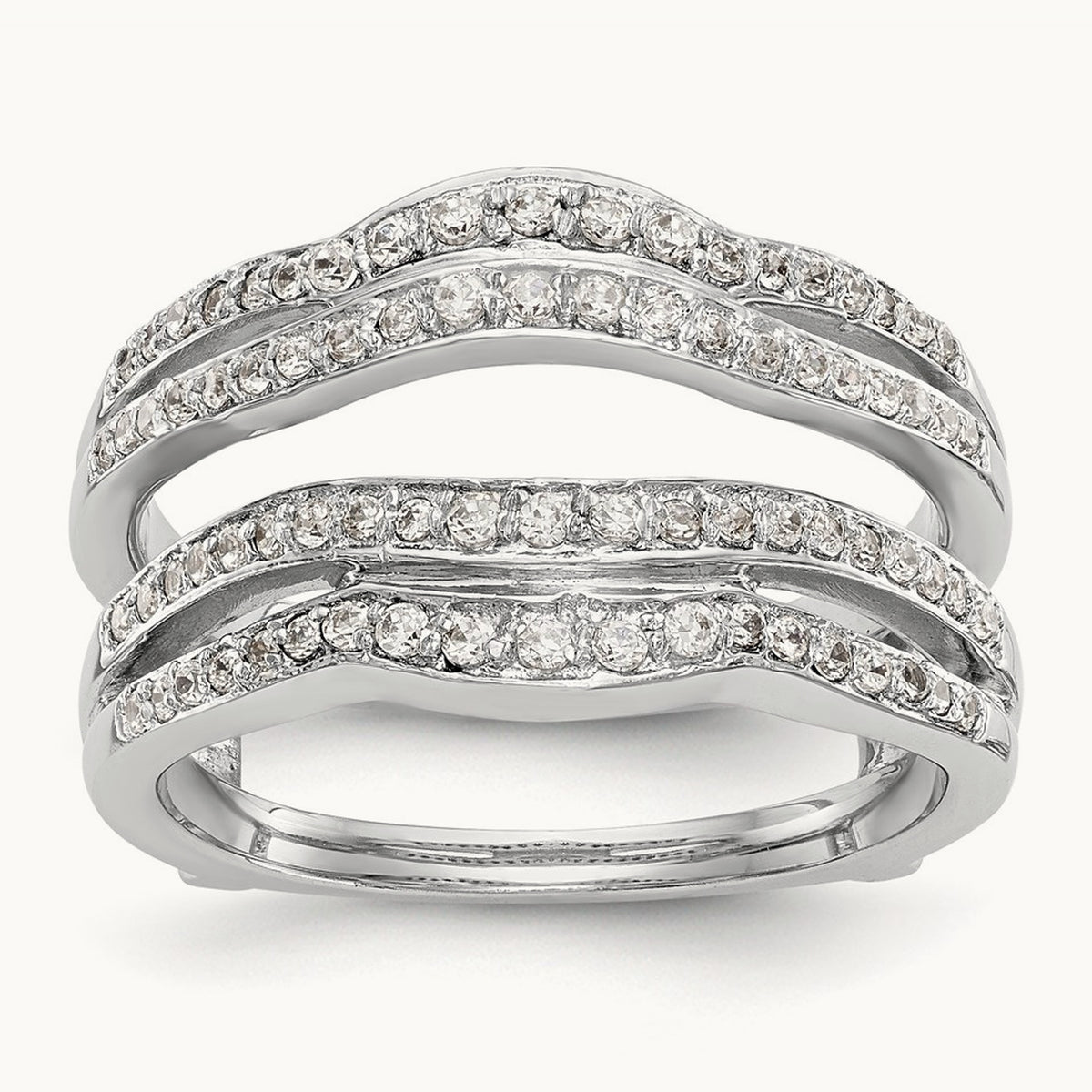 Diamond Guard, 14K White Gold