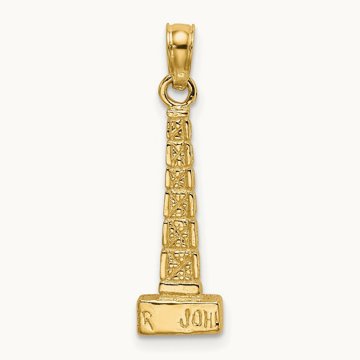3D John Hancock Building, Chicago Charm, 14K