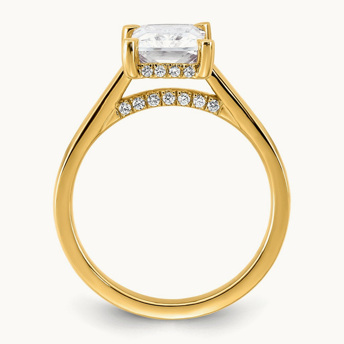 Radiant Ring, 2.25 ct tw Lab-Grown Diamond
